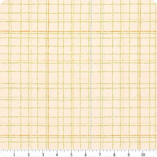 Art Gallery Fabrics Grow & Harvest Lined Seedbed Warm GRH-14408