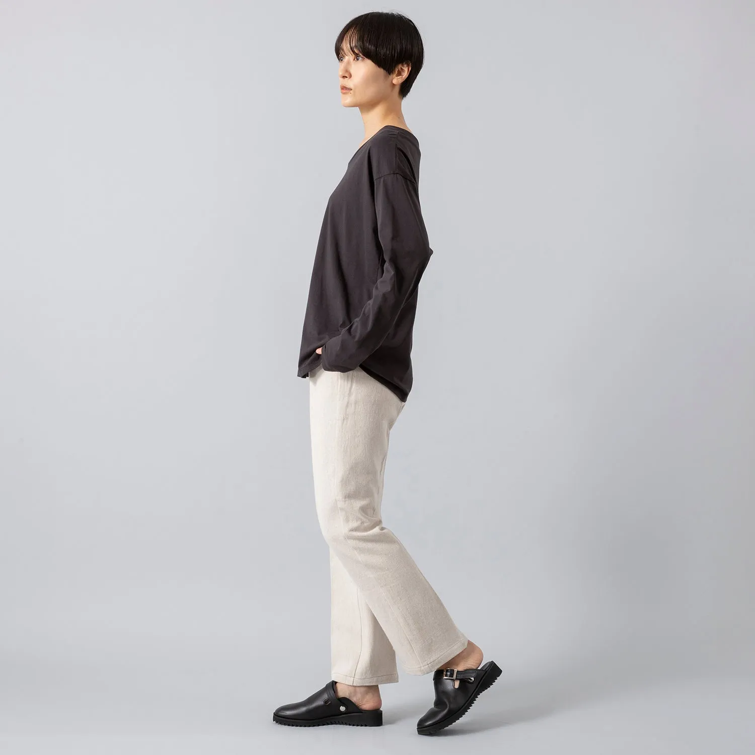 Atelier Mont Kemmel | アトリエモンケメル　COTTON LINEN PANTS