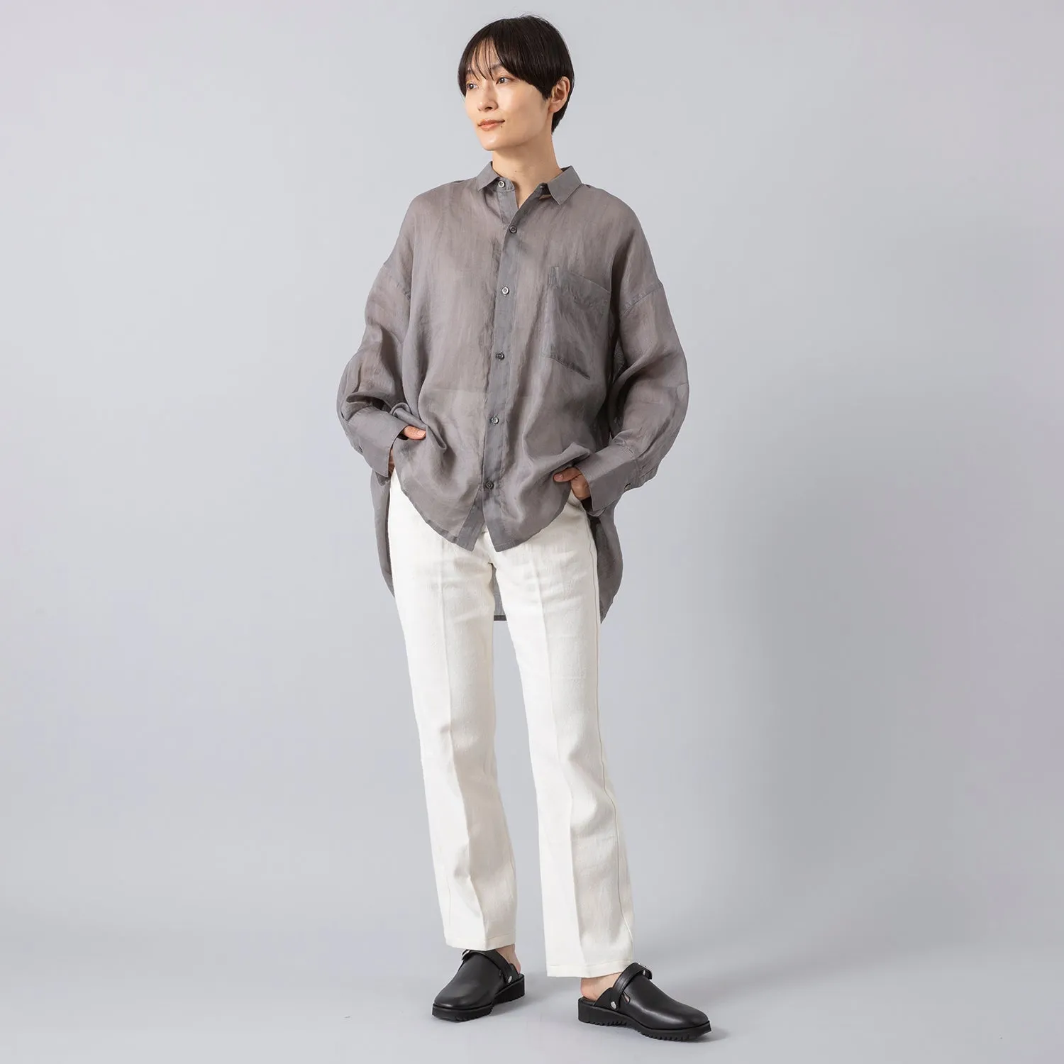 Atelier Mont Kemmel | アトリエモンケメル　COTTON LINEN PANTS