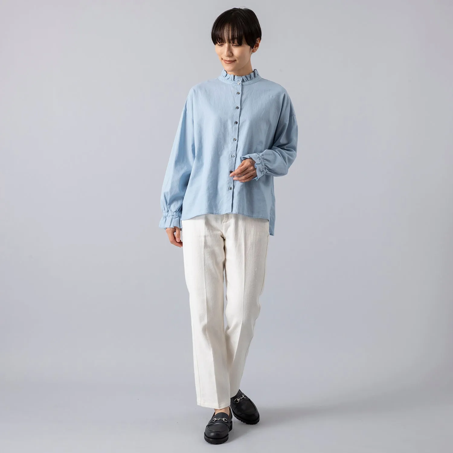 Atelier Mont Kemmel | アトリエモンケメル　COTTON LINEN PANTS