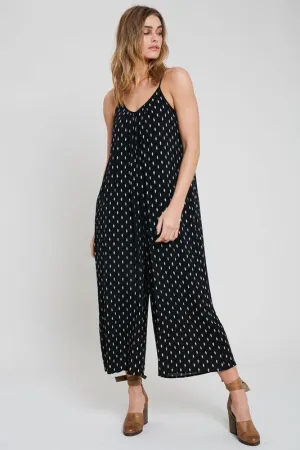 AU REVOIR PRINTED JUMPSUIT