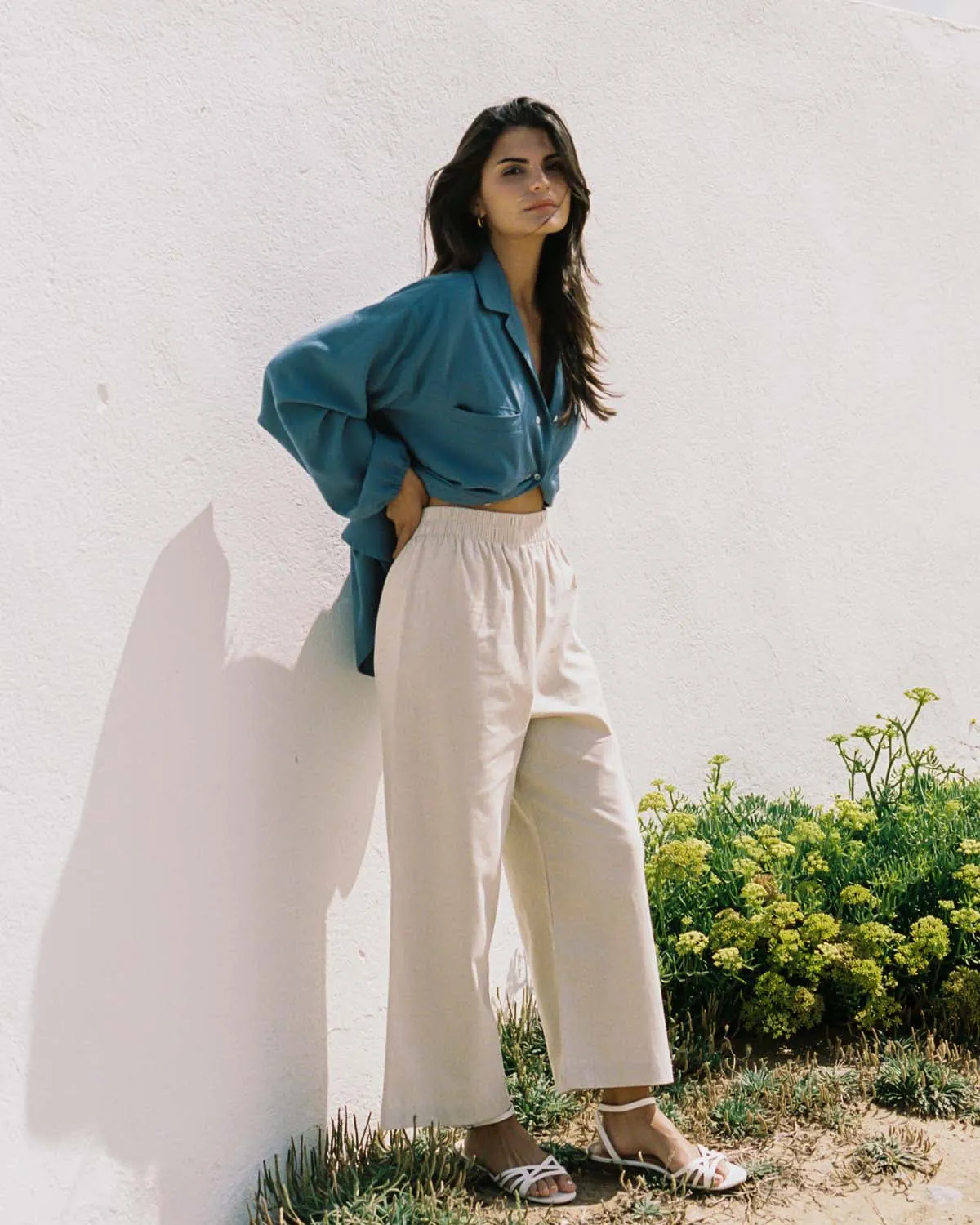 Aura Pants | Natural