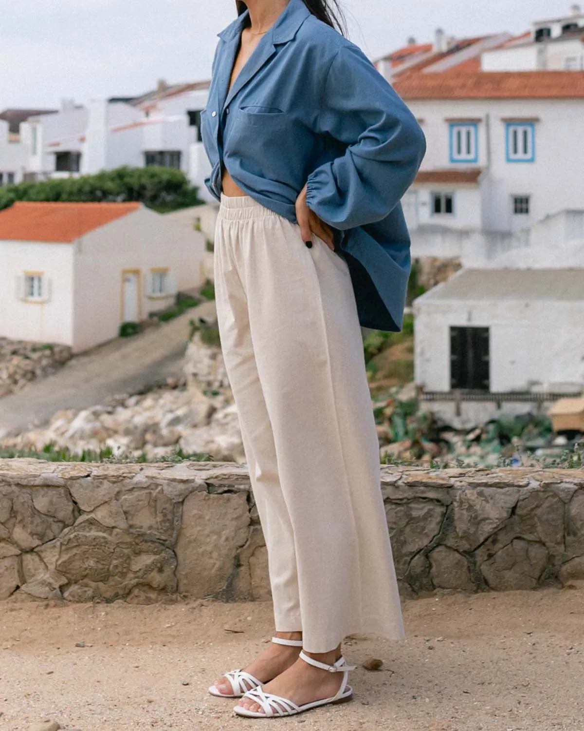 Aura Pants | Natural