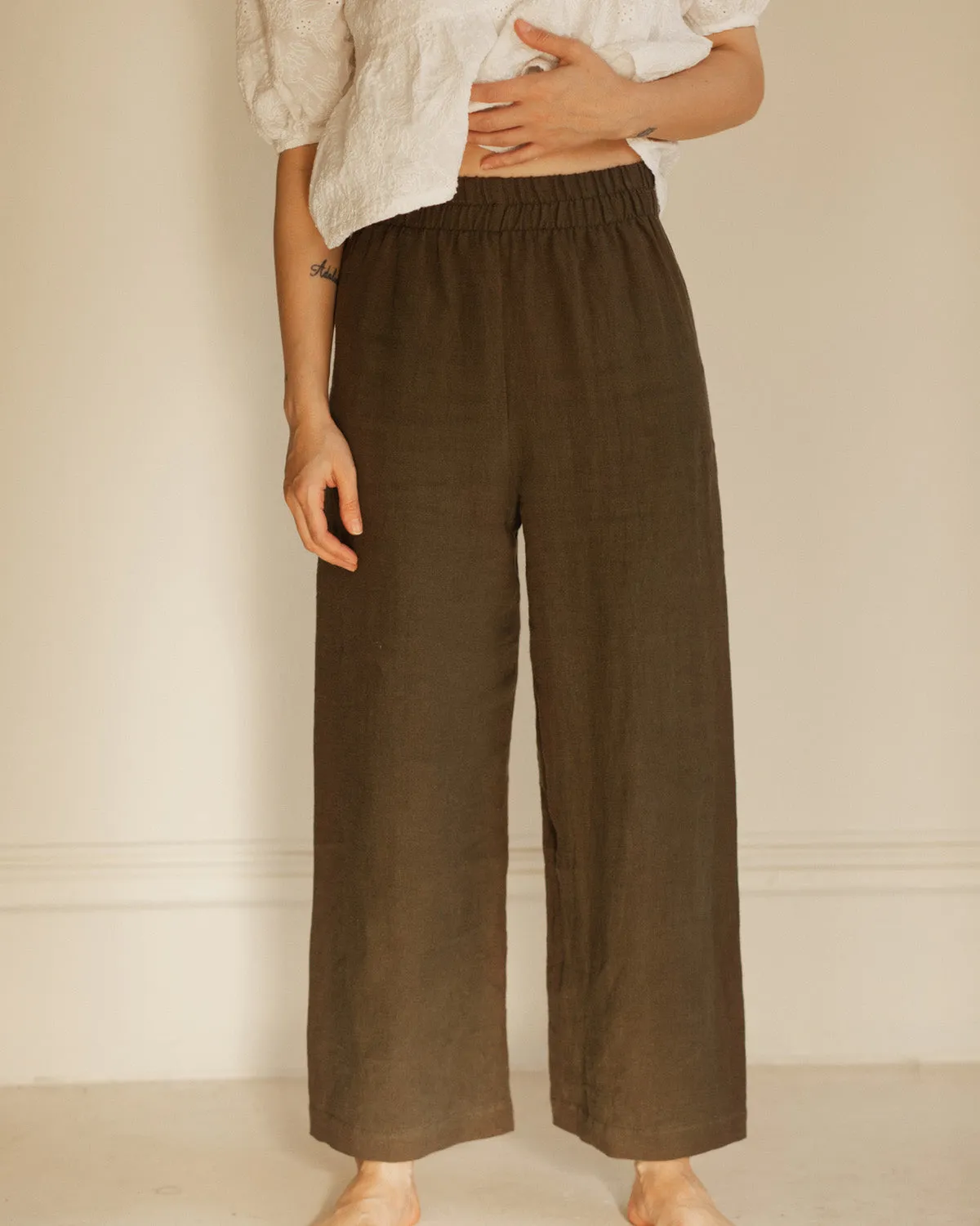 Aura Pants | Olive