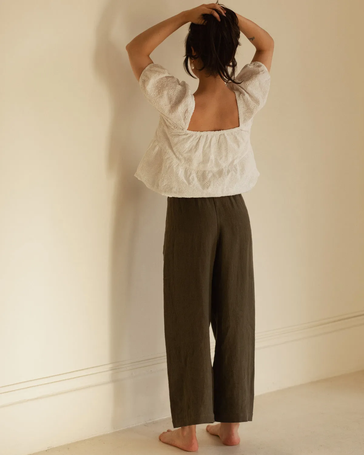 Aura Pants | Olive
