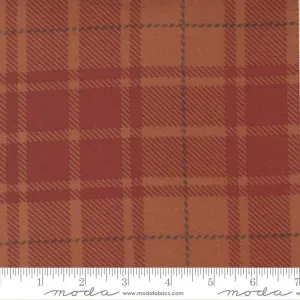 Autumn Gatherings Flannel by Moda Fabrics PLAID/PUMPKIN
