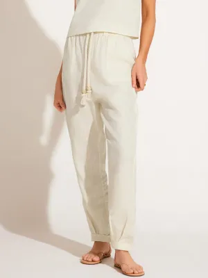 Avery Pant in Oatmeal EcoLinen