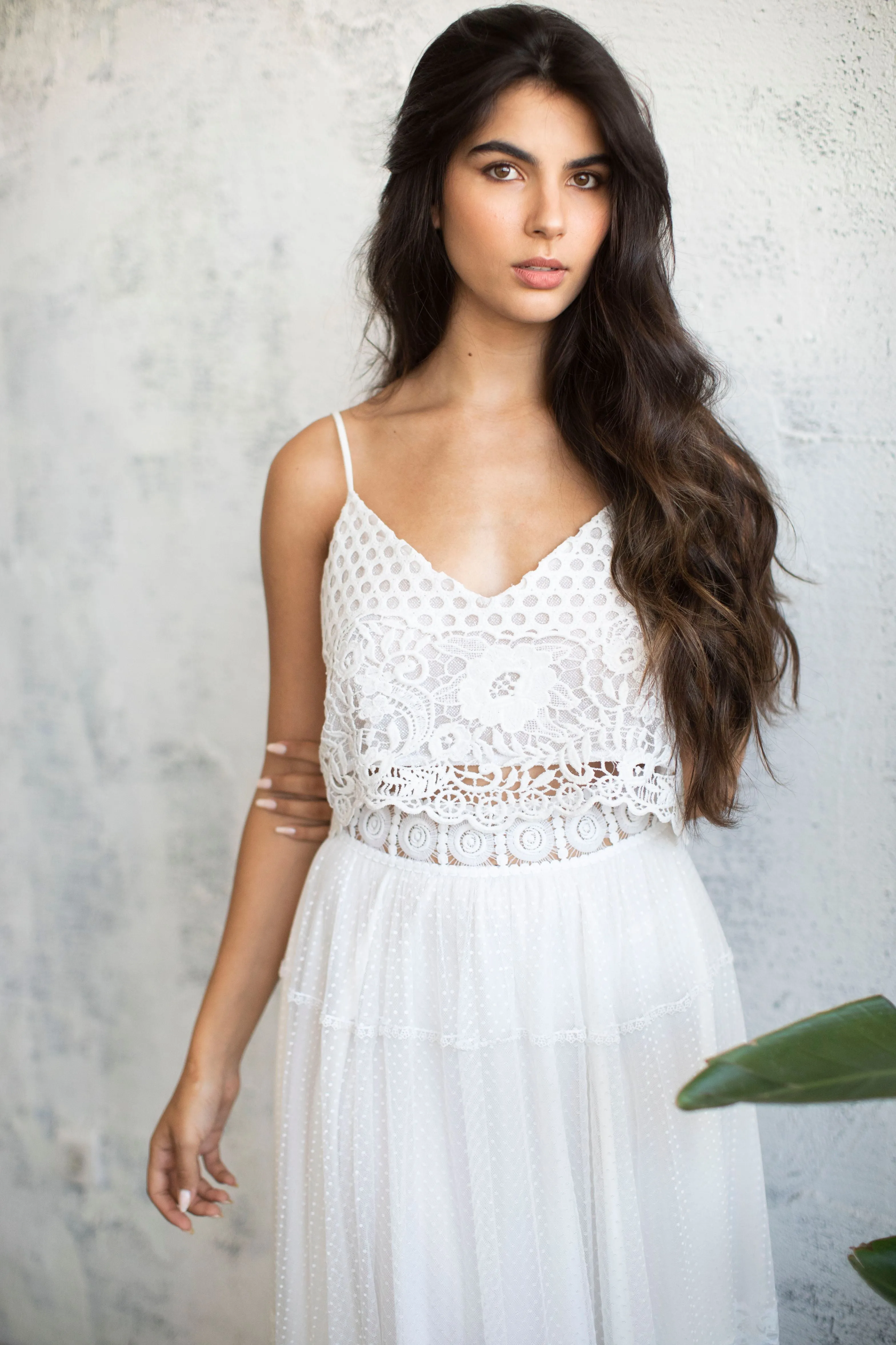 AVRIL BRIDAL CROP TOP
