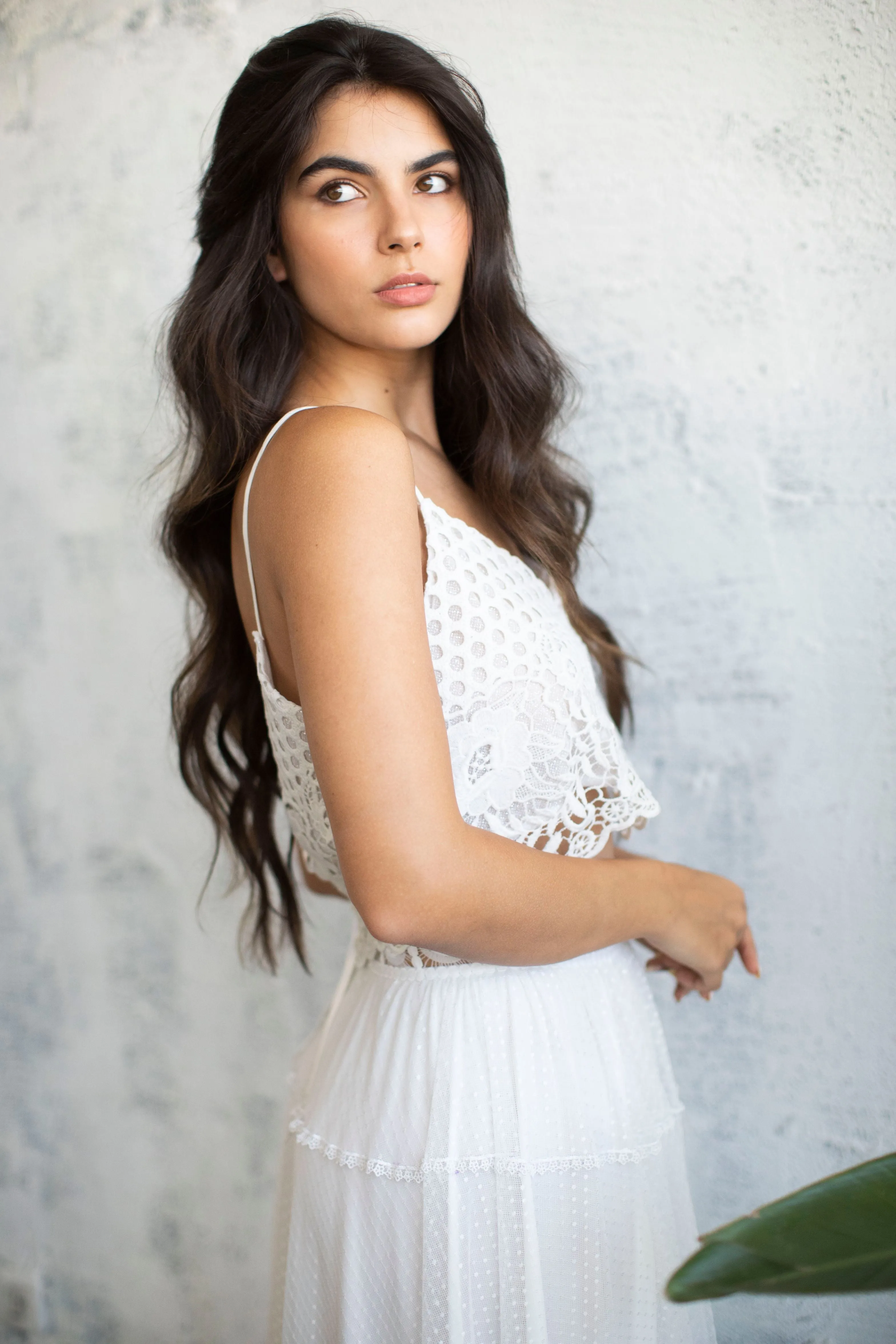 AVRIL BRIDAL CROP TOP