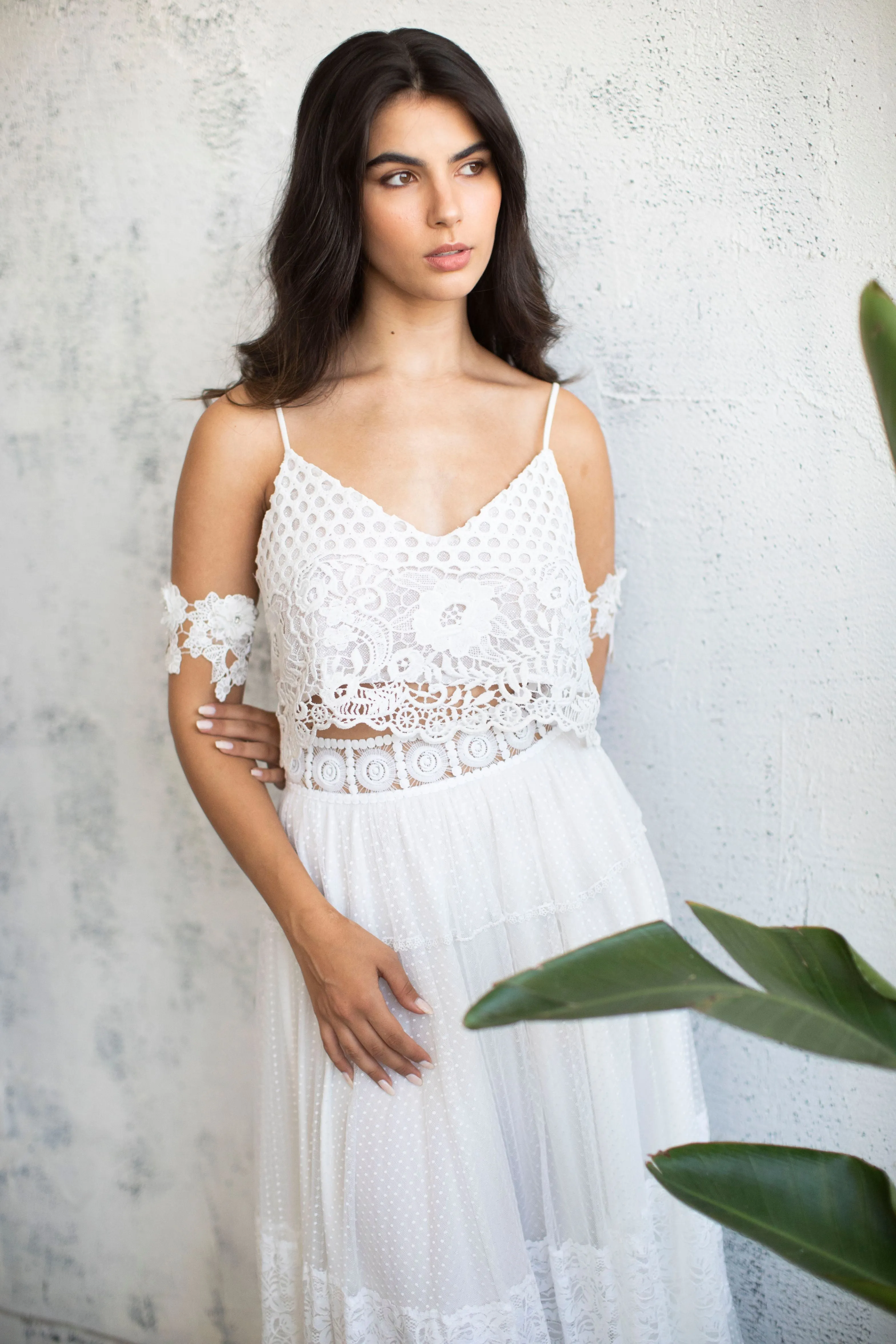 AVRIL BRIDAL CROP TOP