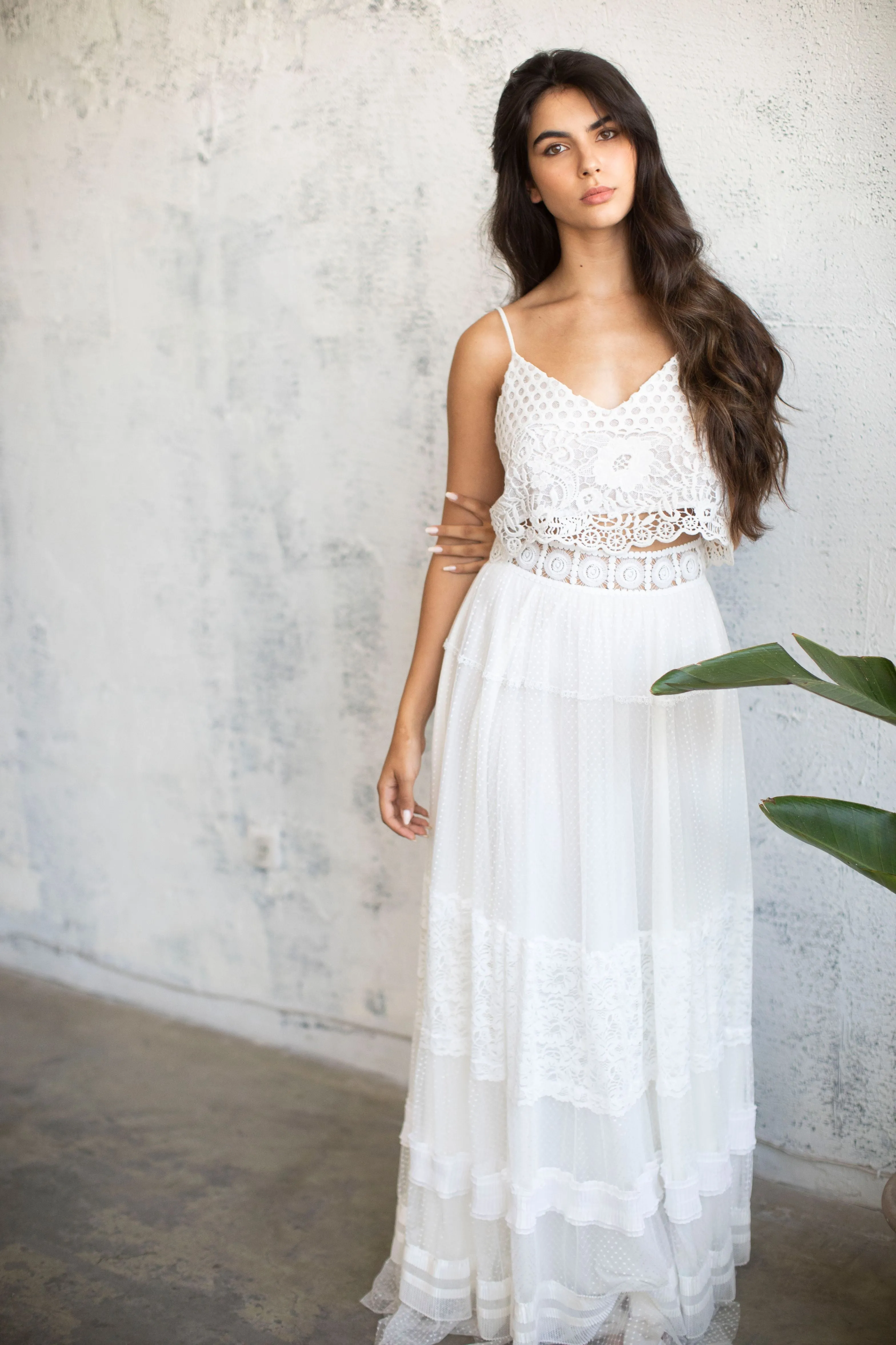 AVRIL BRIDAL CROP TOP