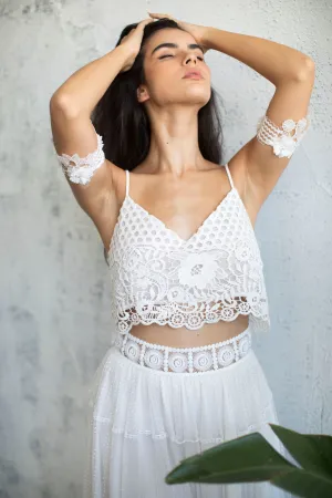 AVRIL BRIDAL CROP TOP