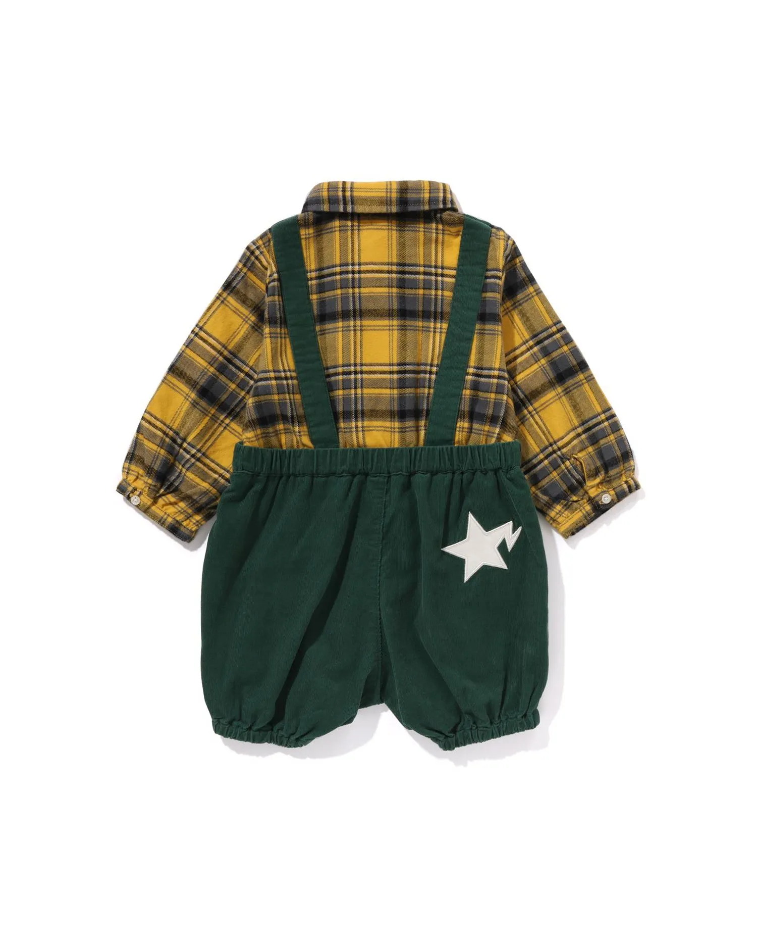 Babies Ape Head Suspenders Pants
