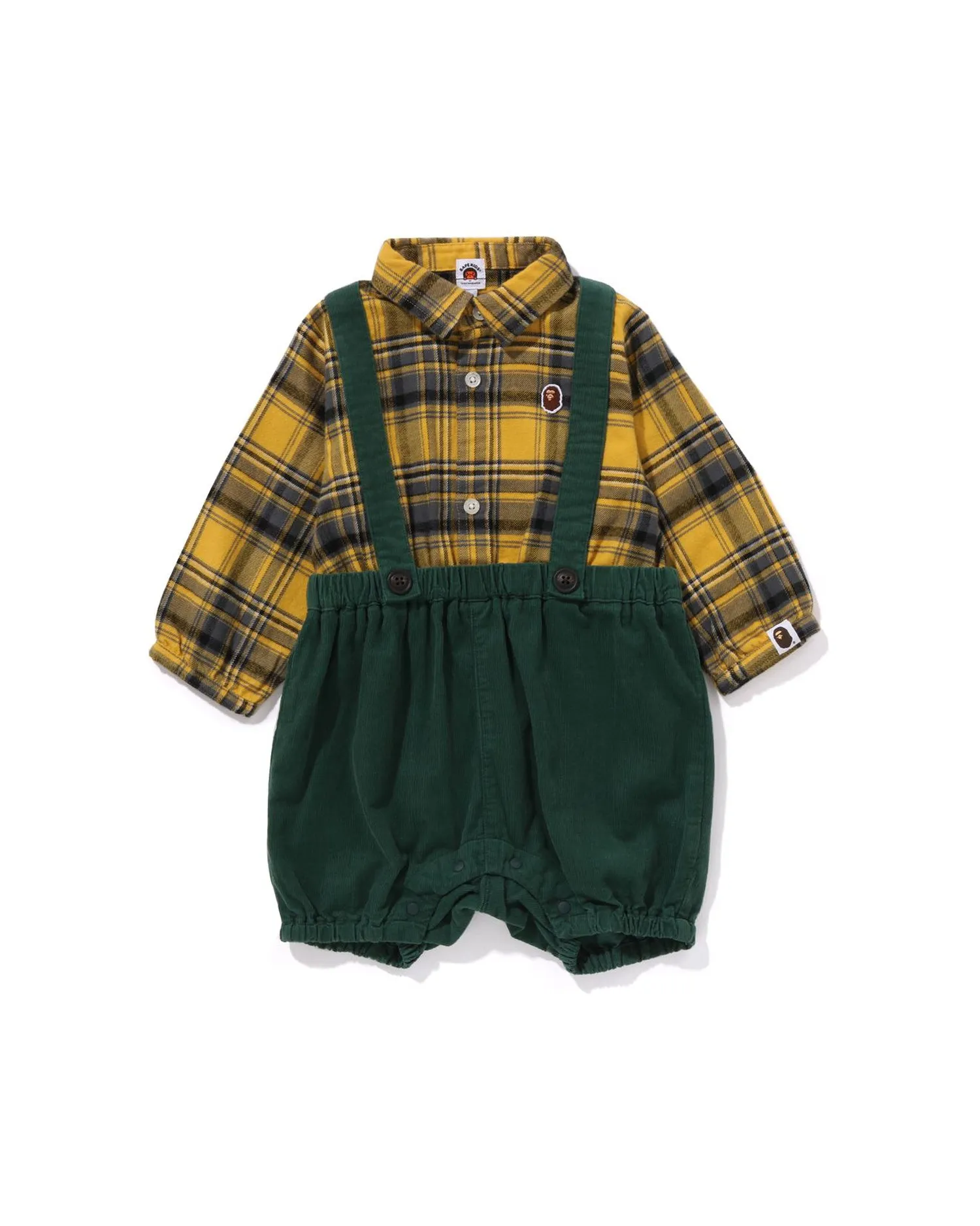Babies Ape Head Suspenders Pants