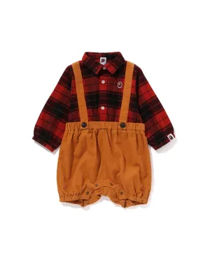 Babies Ape Head Suspenders Pants