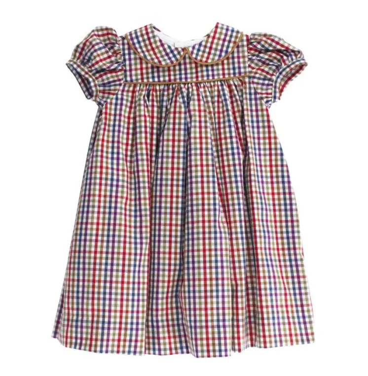 Bailey Boys Float Dress - Banks Plaid / Biscuit