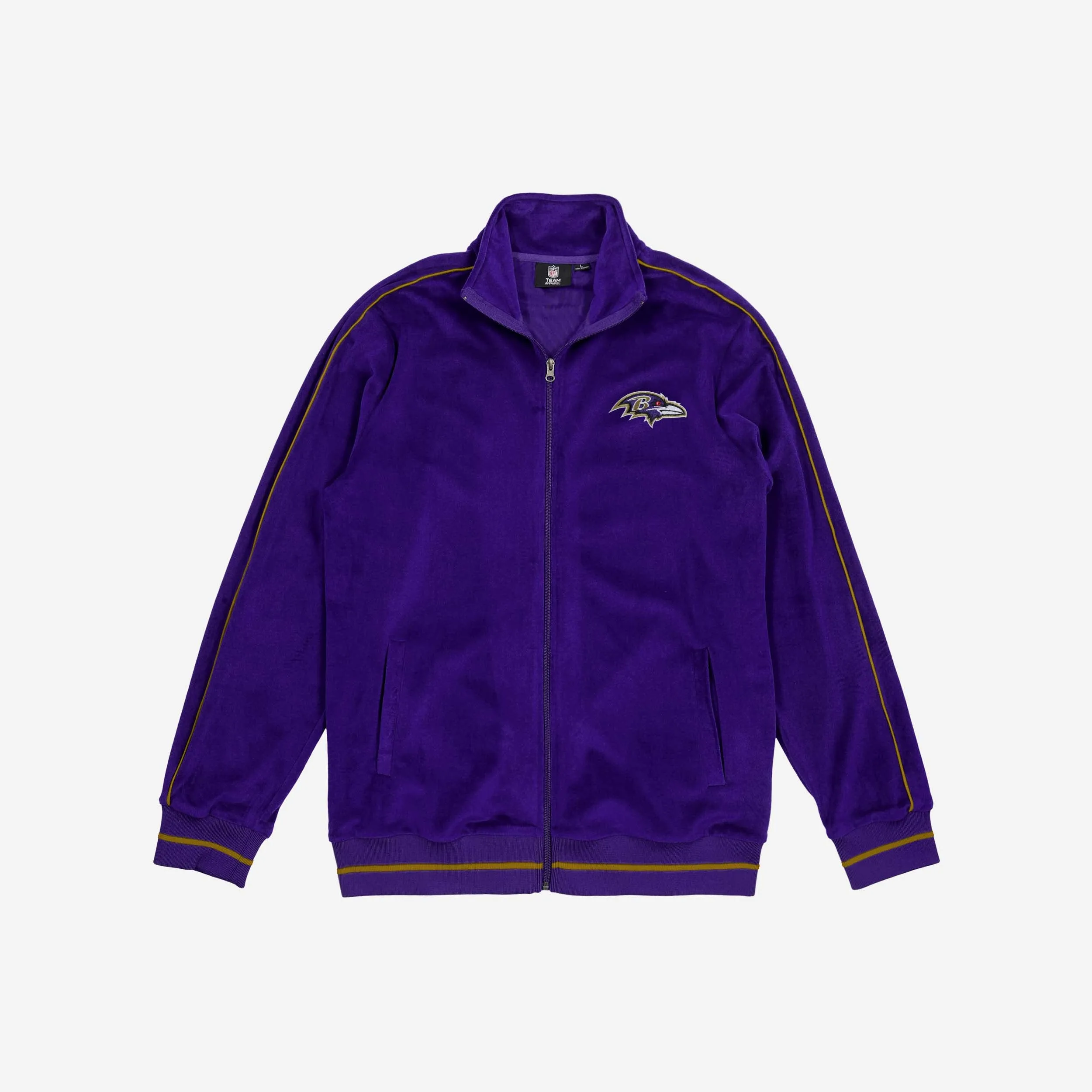 Baltimore Ravens Velour Zip Up Top