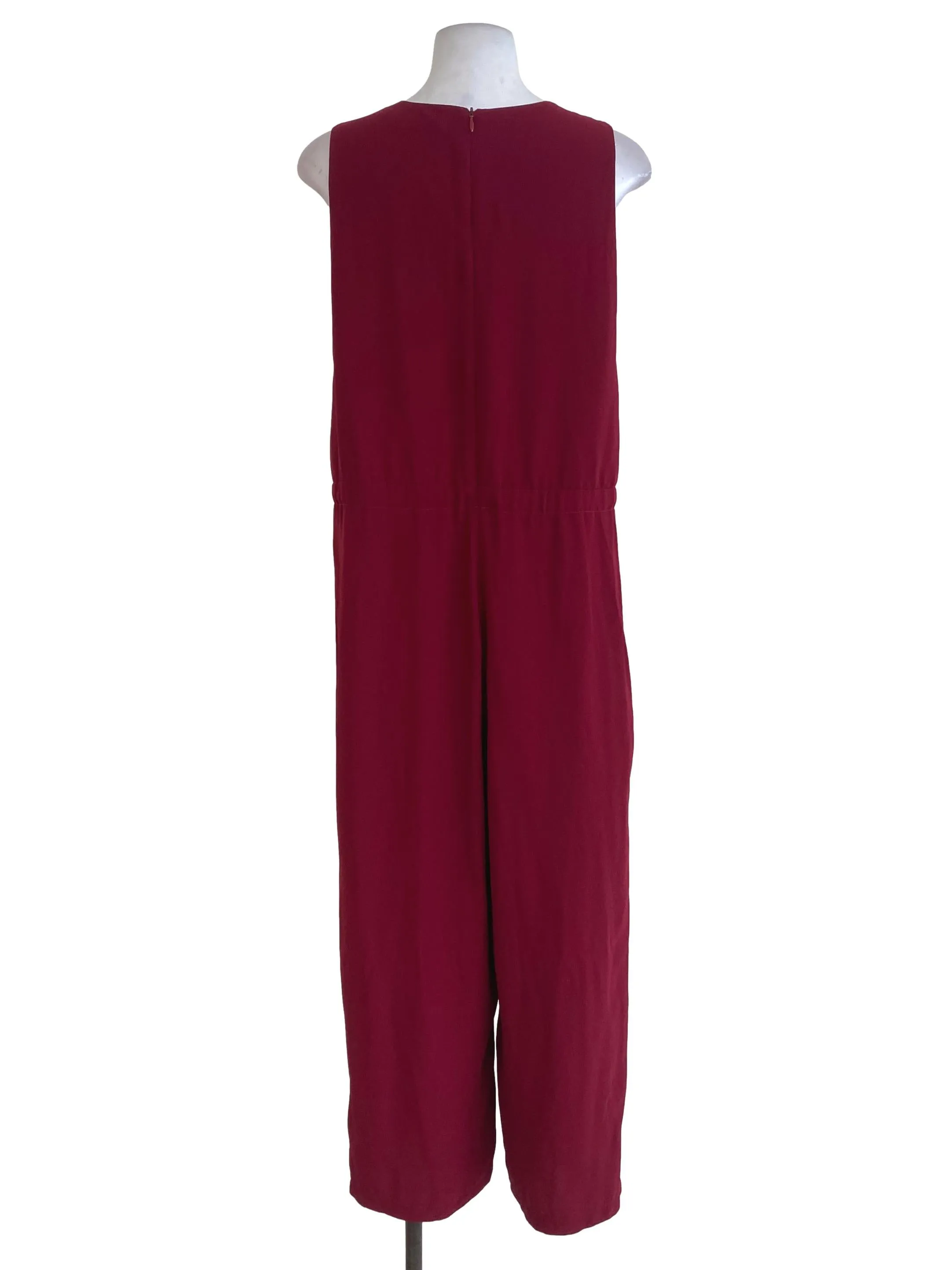 Berry Sleeveless Jumpsuits