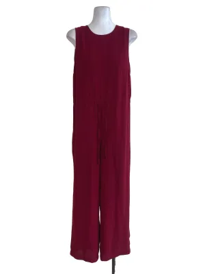 Berry Sleeveless Jumpsuits