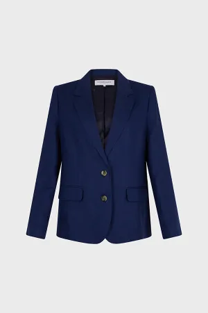 BERTHA LINEN SUIT JACKET