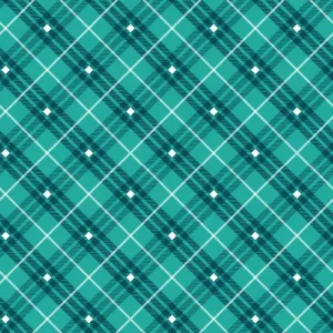 Bias Plaid Basics by Henry Glass Fabrics TEAL