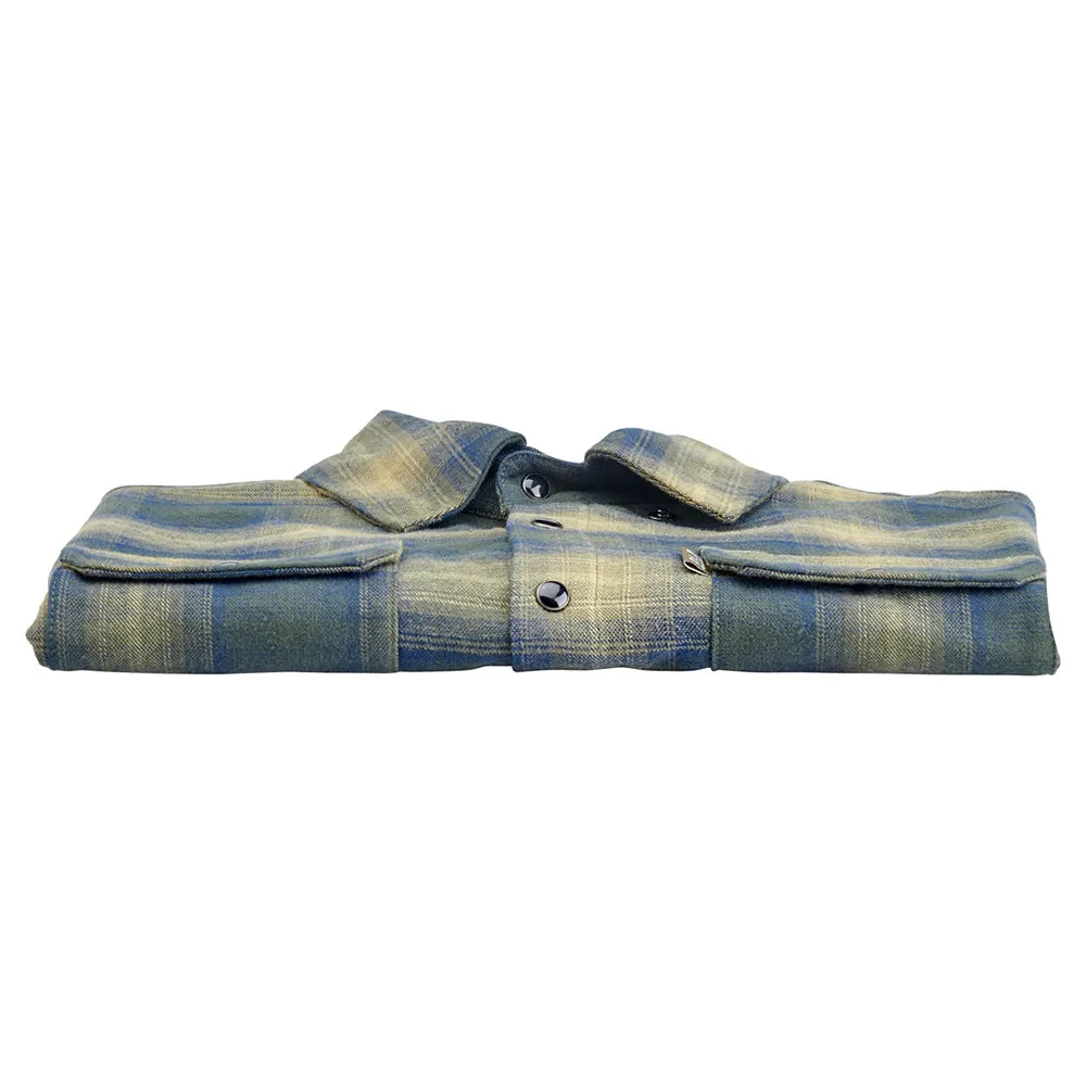 BILTWELL HI TEST FLANNEL SHIRT [MOSS]