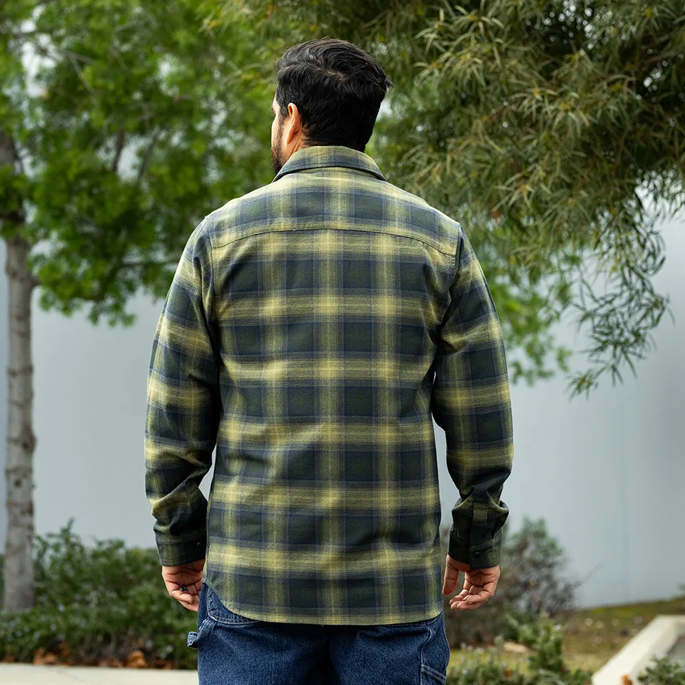 BILTWELL HI TEST FLANNEL SHIRT [MOSS]