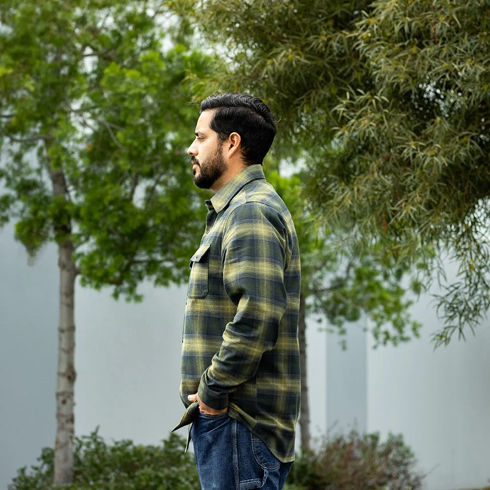 BILTWELL HI TEST FLANNEL SHIRT [MOSS]