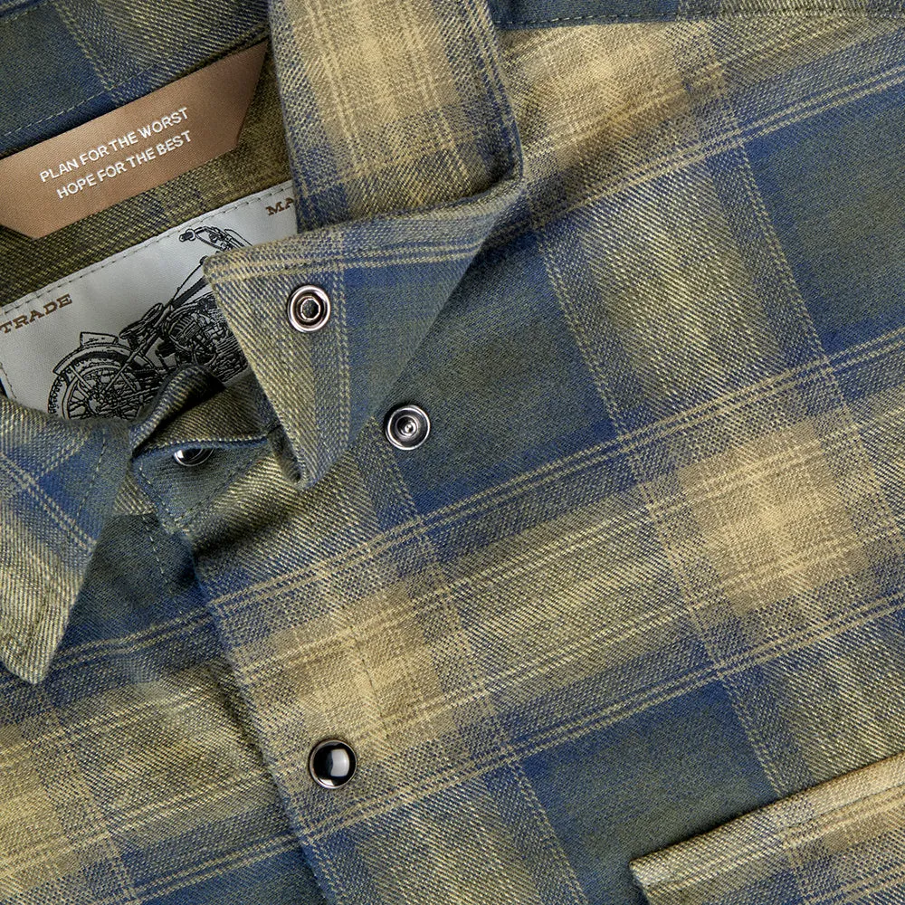 BILTWELL HI TEST FLANNEL SHIRT [MOSS]
