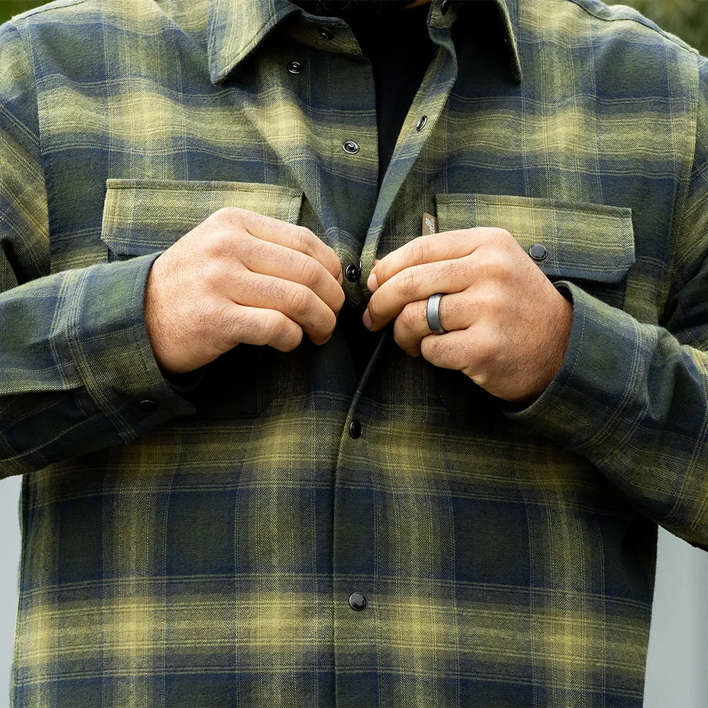 BILTWELL HI TEST FLANNEL SHIRT [MOSS]