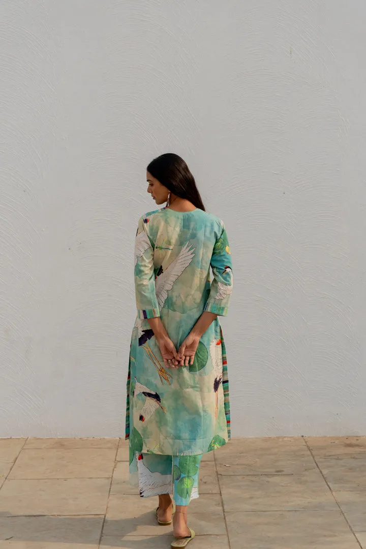 Birds Eye View Kurta Set
