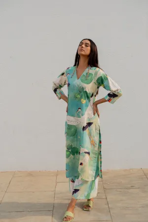Birds Eye View Kurta Set