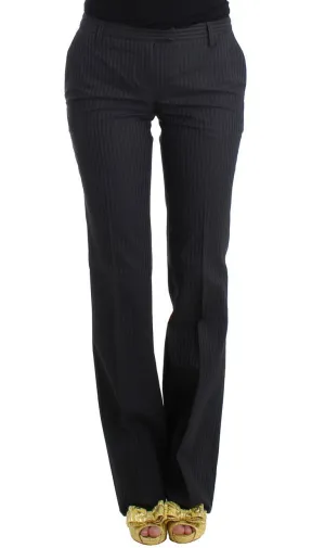 Black cotton dress pants