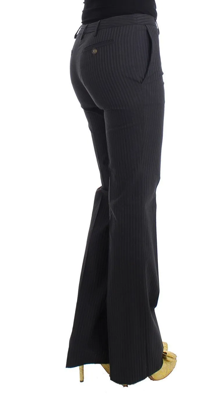 Black cotton dress pants