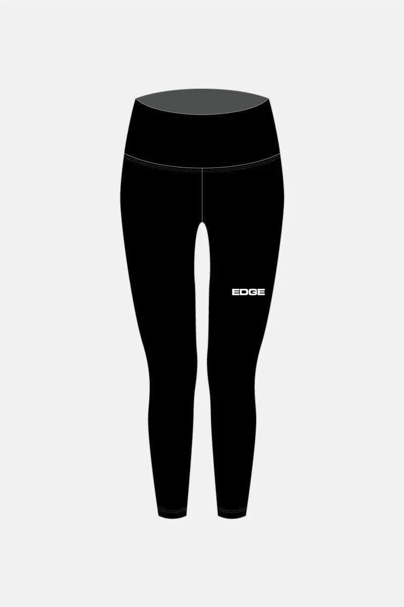 Black High-Wisted FL Tight