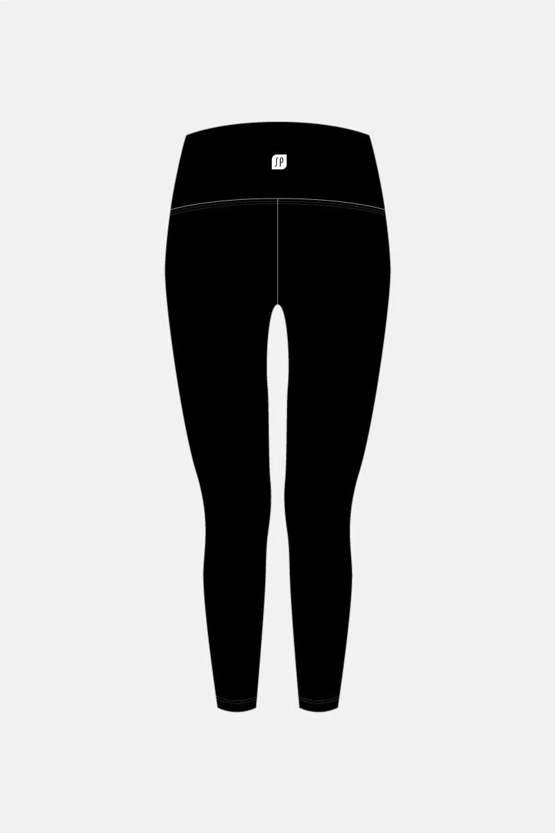 Black High-Wisted FL Tight
