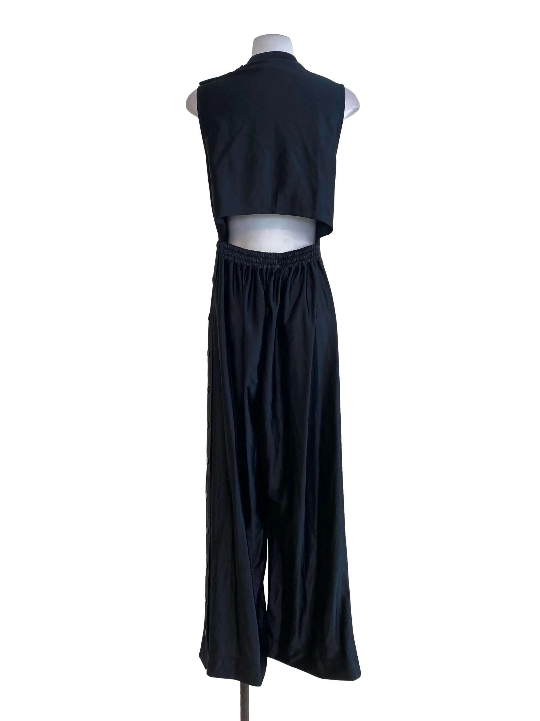 Black Jersey Jumpsuits
