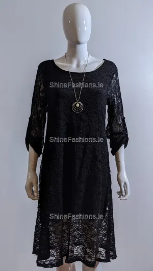 Black Lace Dress