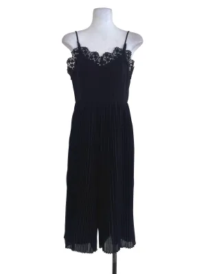 Black Pleated Jumpsuit