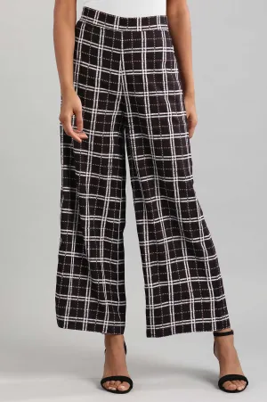 Black Printed Palazzos