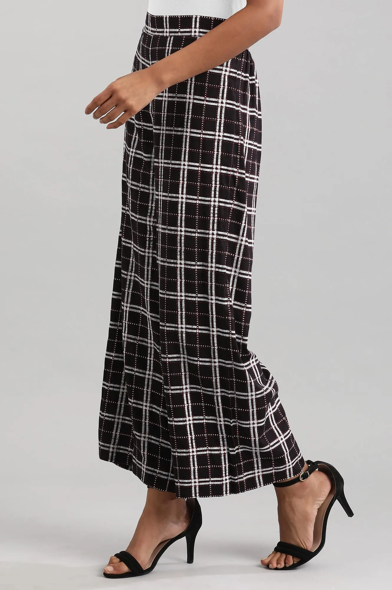 Black Printed Palazzos