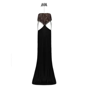 Black Silk Dress