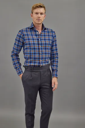 Bold Plaid Flannel Shirt