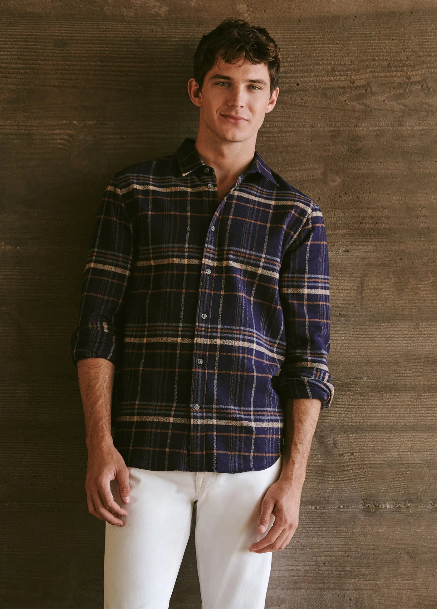 BOUCLE FLANNEL SHIRT
