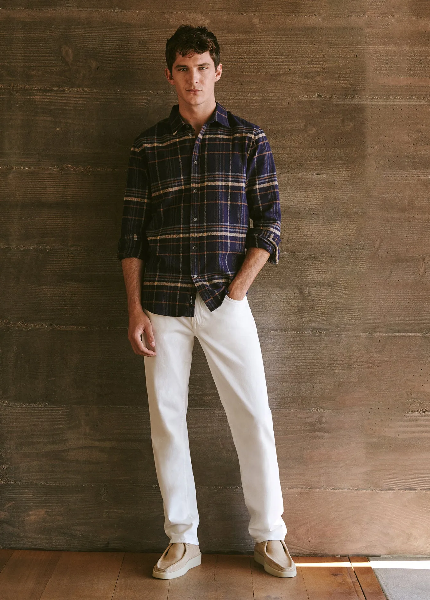 BOUCLE FLANNEL SHIRT