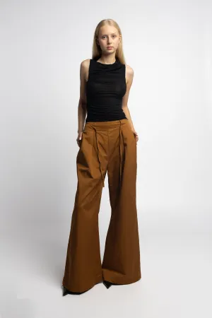 Brat Doll Pant – Burnt Ochre | Cotton