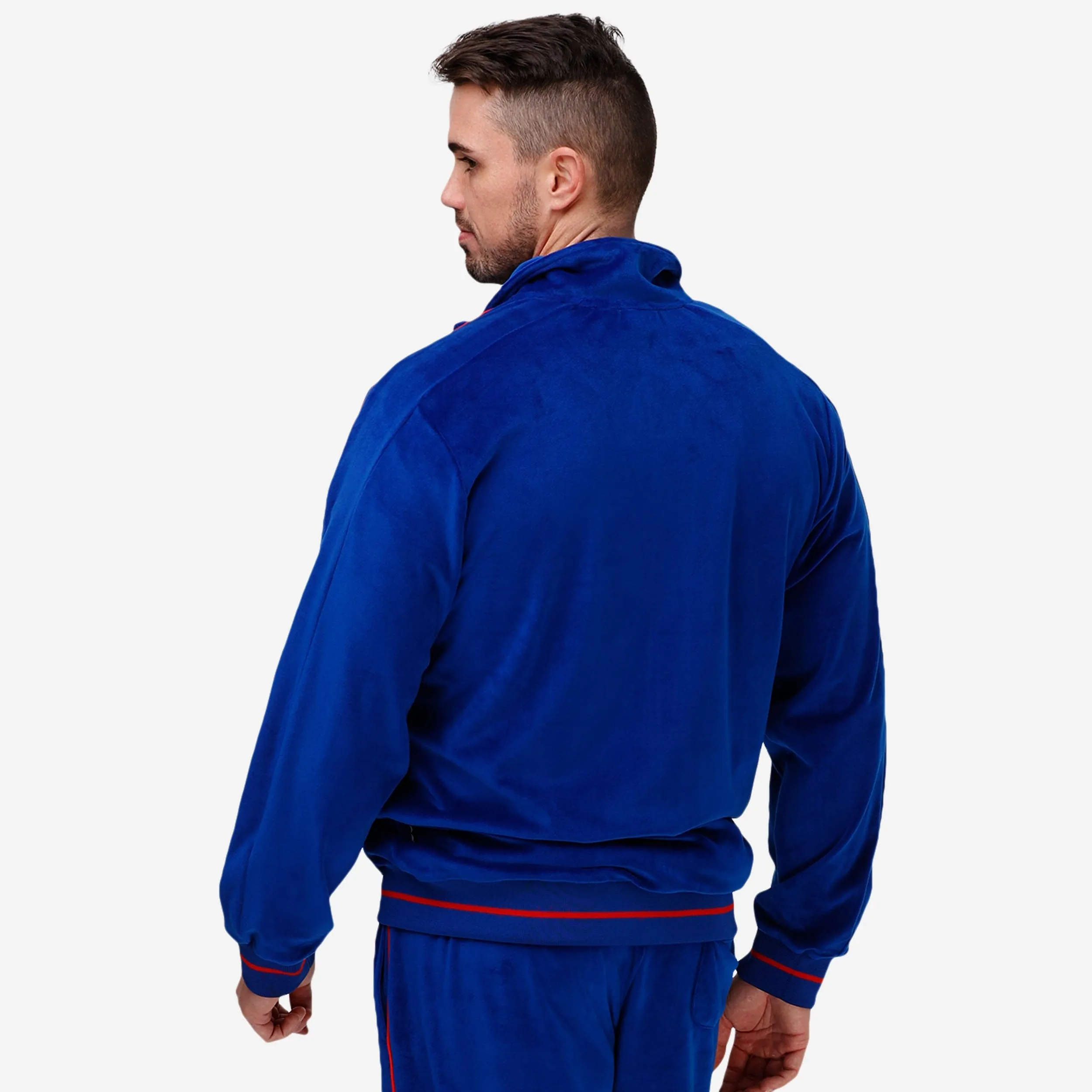 Buffalo Bills Velour Zip Up Top