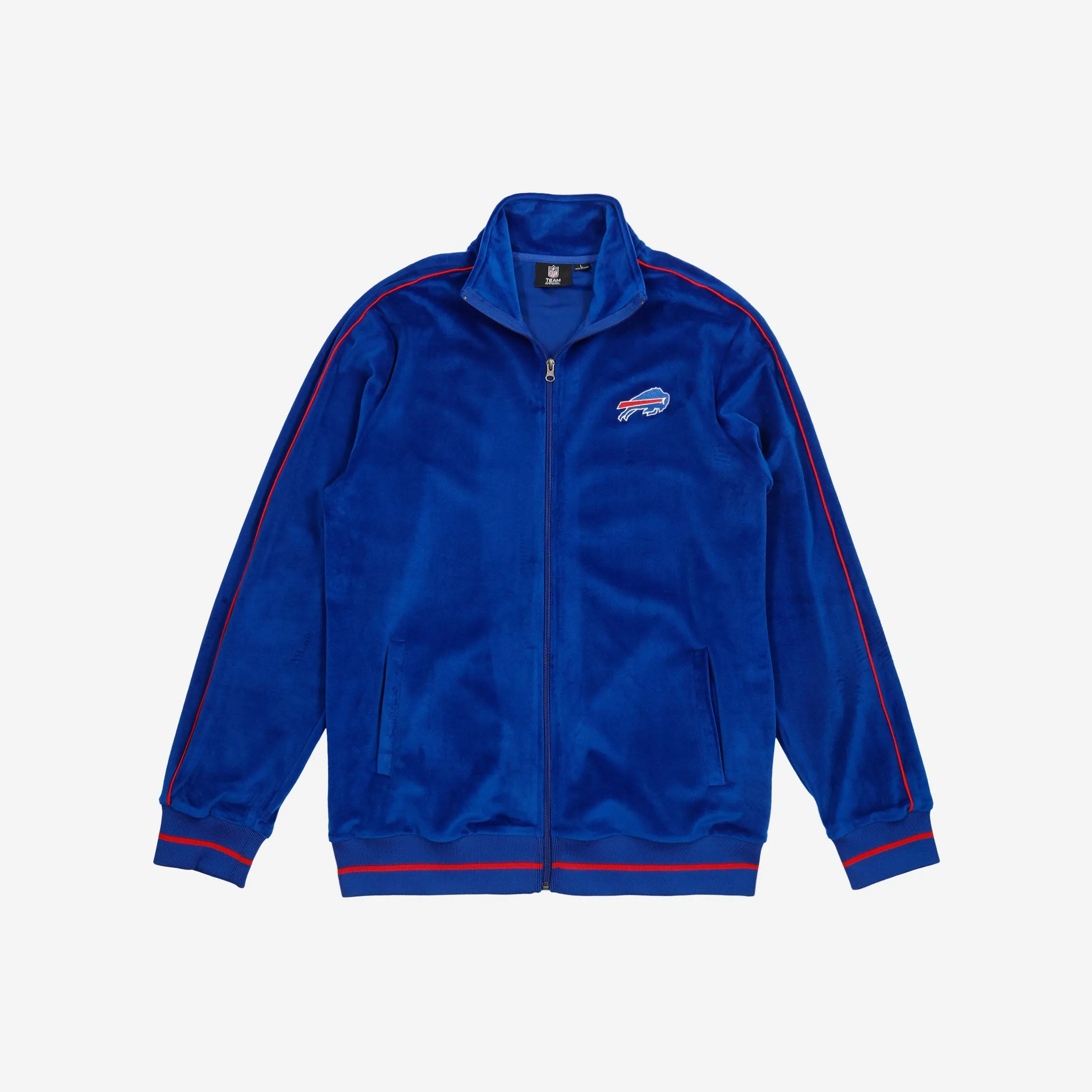 Buffalo Bills Velour Zip Up Top