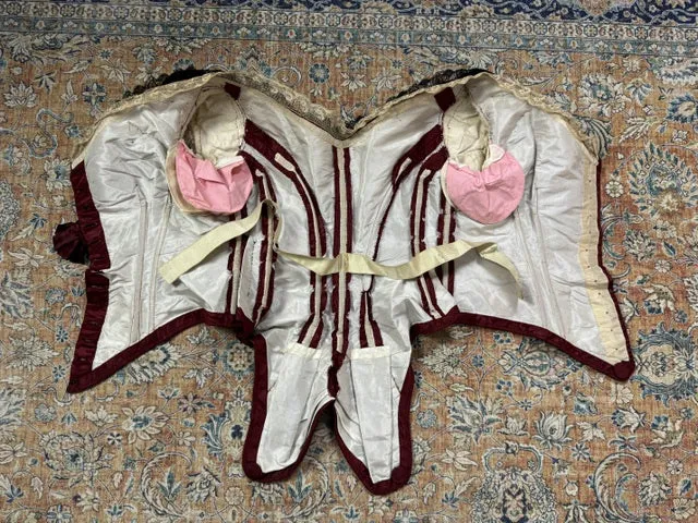 Burgundy Evening and Afternoon Dress, ca. 1880