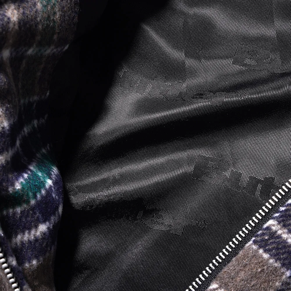 Butter Goods Grove Plaid Overshirt Grey/Navy/Forest